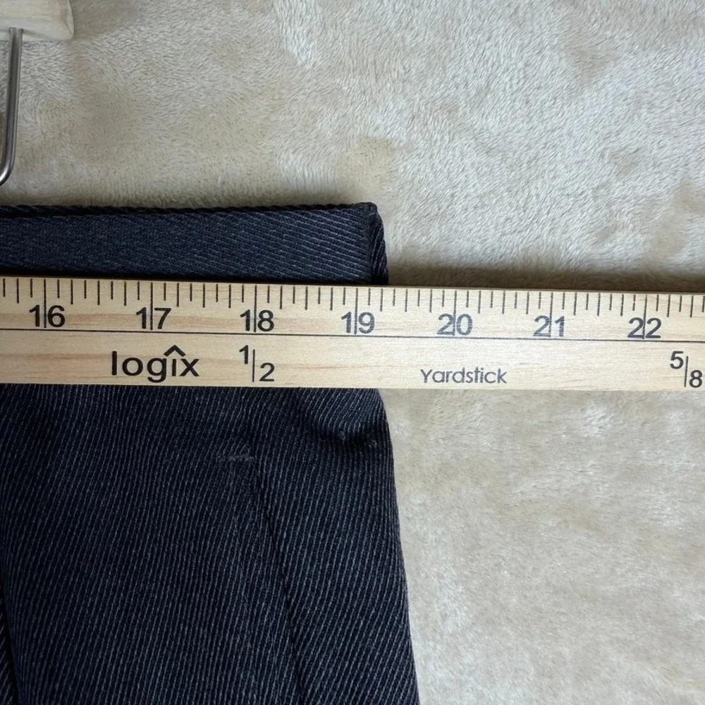 Brooks Brothers Mens 100% Wool Pleated Dress Pants Charcoal Grey 37x31